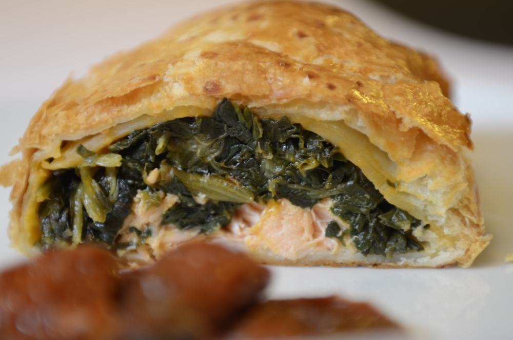 Salmón en crosta prandium