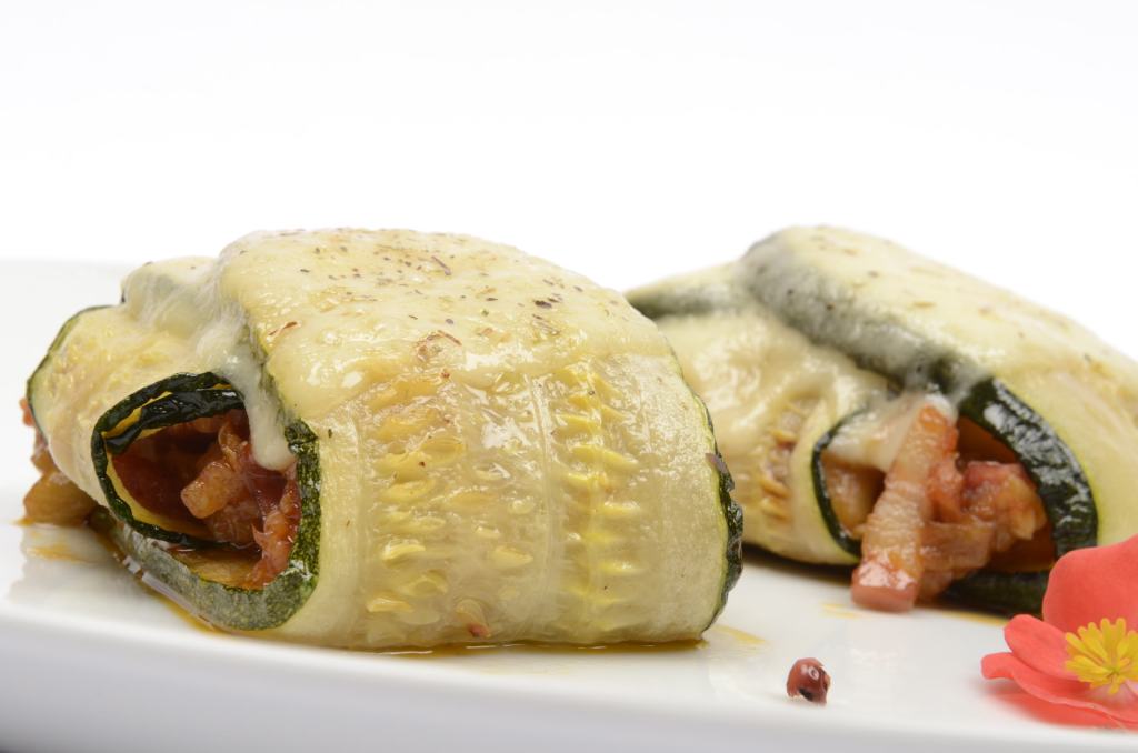 Ravioli calabacín y berenjena prandium