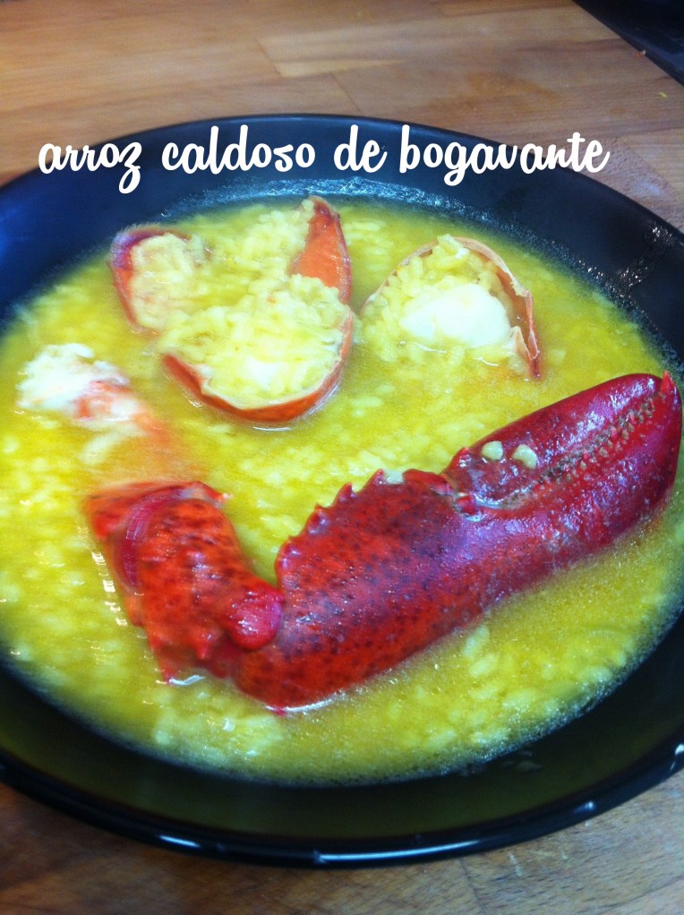 Receta de arroz caldoso de bogavante