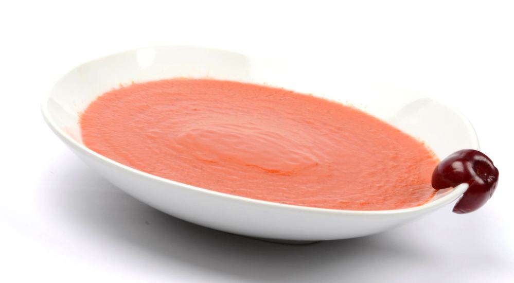 Gazpacho de cerezas