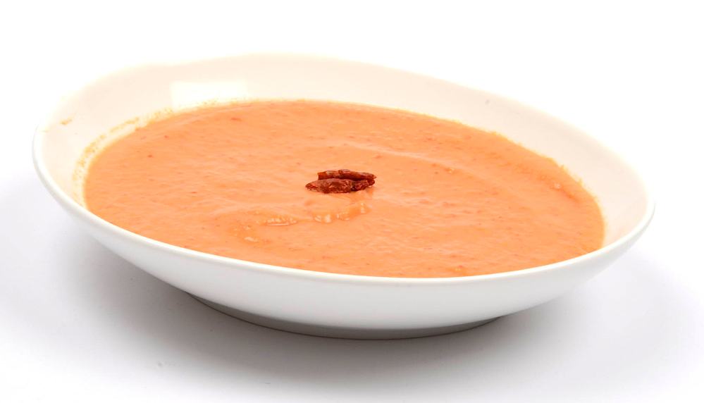 Salmorejo de mango